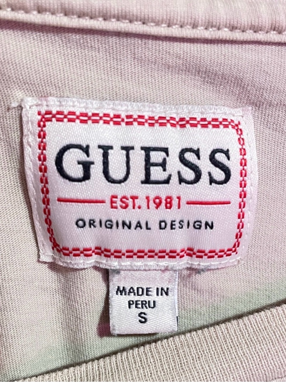 GUESS Men’s Logo Tee Size Small Graphic Short Sleeve T-Shirt Casual - Picture 3 of 5